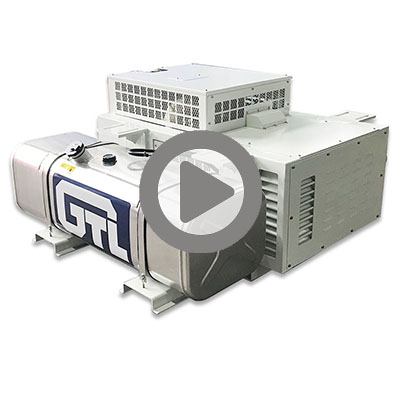 Conjunto de gerador de refrigeradores suspensos a diesel confiável para caminhão de contêiner refrigerado
